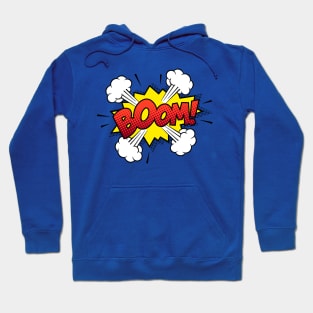 Boom Comic Book Text Hoodie